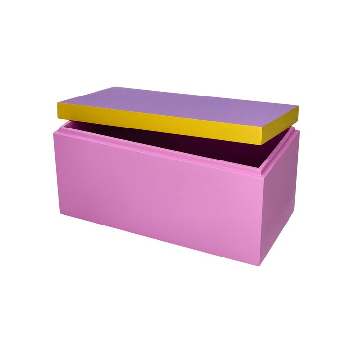 NEO, BOX, M(13X13X26CM), 3 FARBIG, LILA/GELB/ROSA