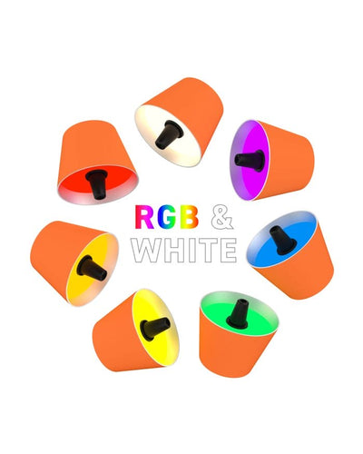 TOP 2.0 - Orange, RGBW-Akku-Flaschenleuchte