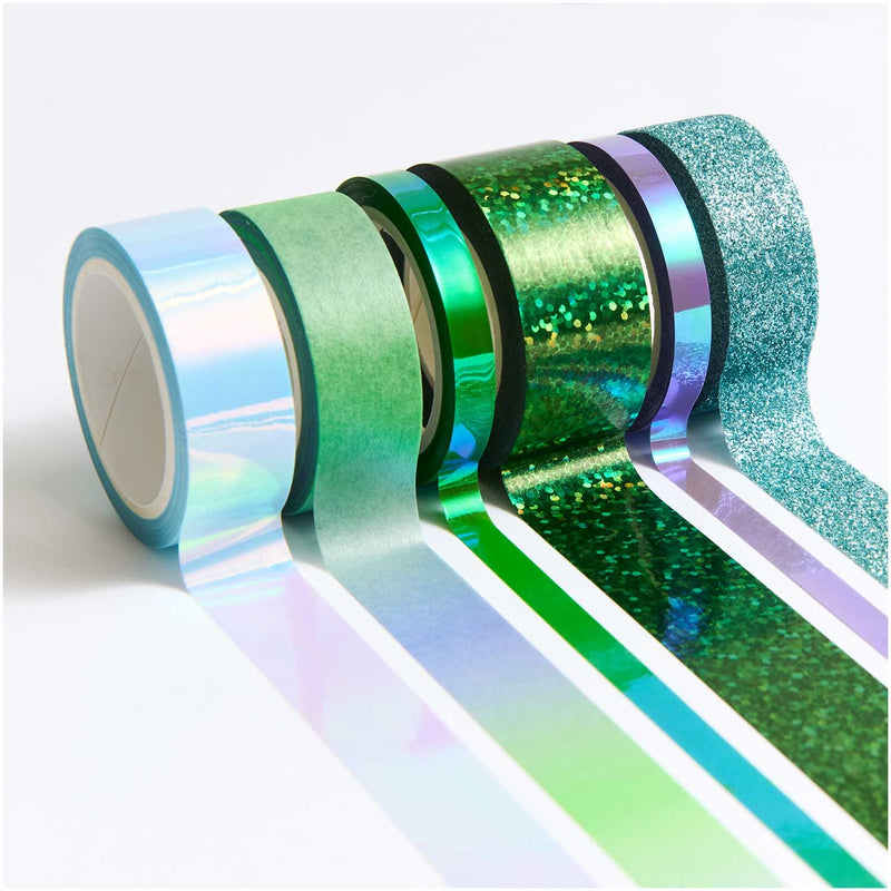 Mixed Tape Set, Grün / Blau FSC MIX