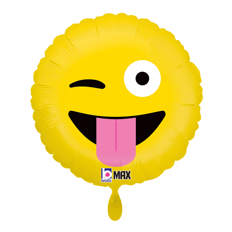 Folienballon Emoji Wacky