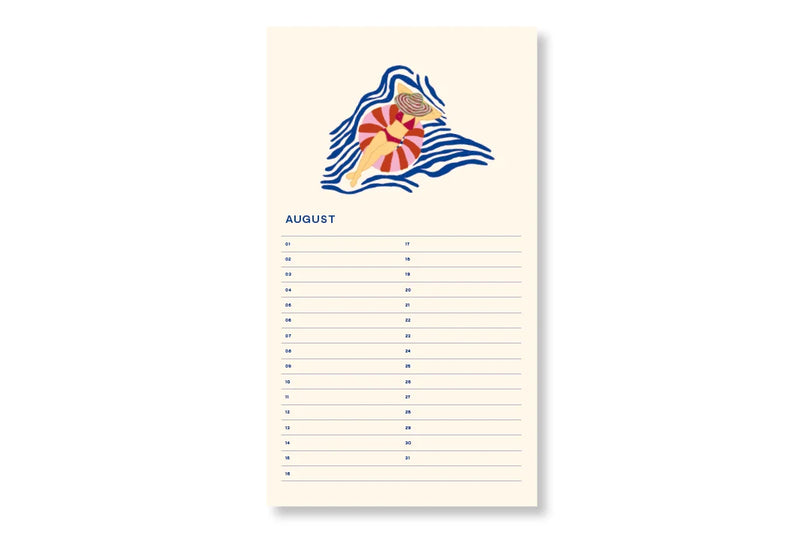 Fabrique a la Carte Birthday Calender – Flowers