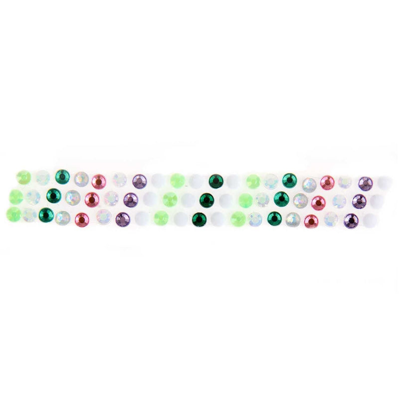 Tape Strass, Stripes, Multicolor, 1,9 x 50 cm