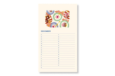 Fabrique a la Carte Birthday Calender – Flowers