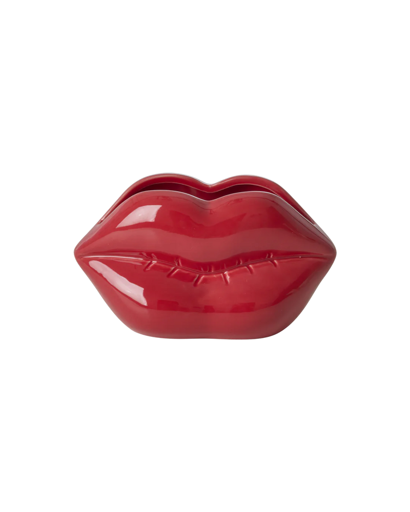 Lippe Keramik Vase - Rot