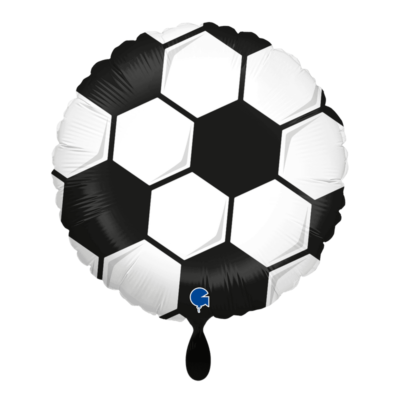 Folienballon Soccer Ball White