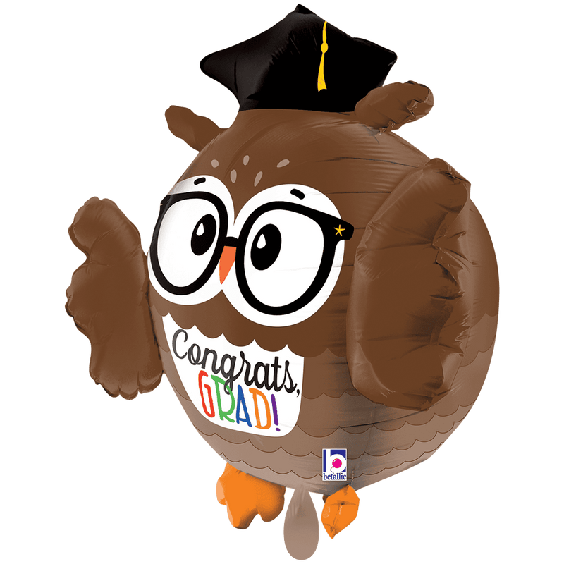 Folienballon Dimensionals Grad Owl