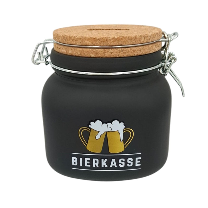 Sparglas Bierkasse