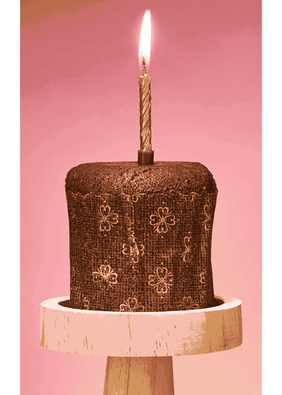 Cancake Mrs. gold Lorbeerkranz Zitronenkuchen