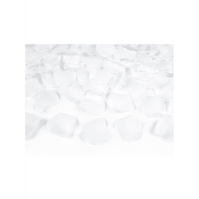 Konfettikanone - 40cm - Rosenblätter - Weiß