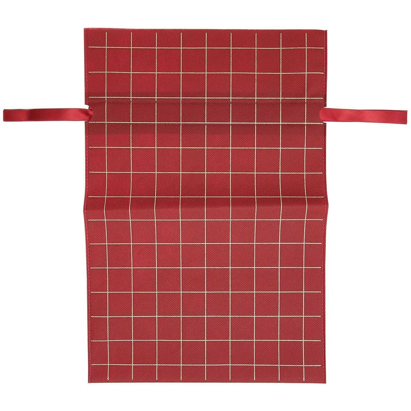 PAPER POETRY GESCHENKTASCHE BORDEAUX-GOLD 30X45CM