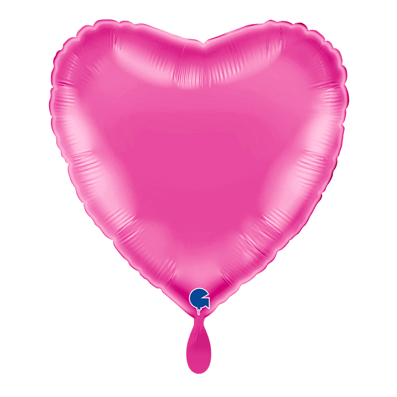 Herzballon Fuxia