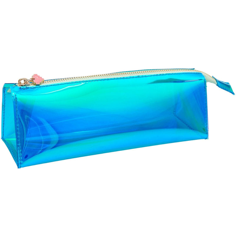 PAPER POETRY ETUI IRISIEREND 6,5X6,5X19CM BLAU