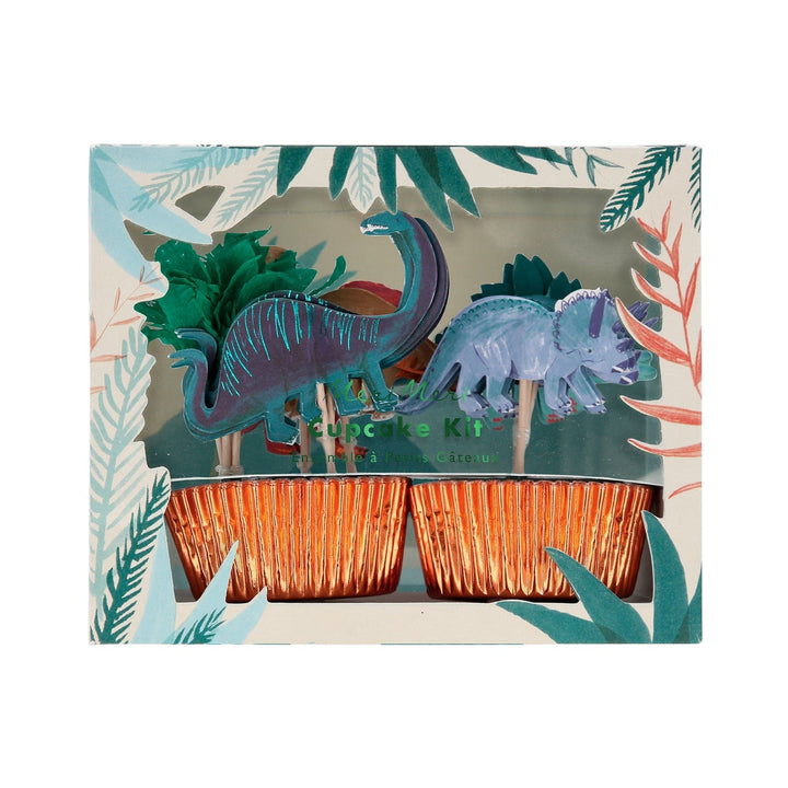 Dinosaurier-Cupcake-Kit