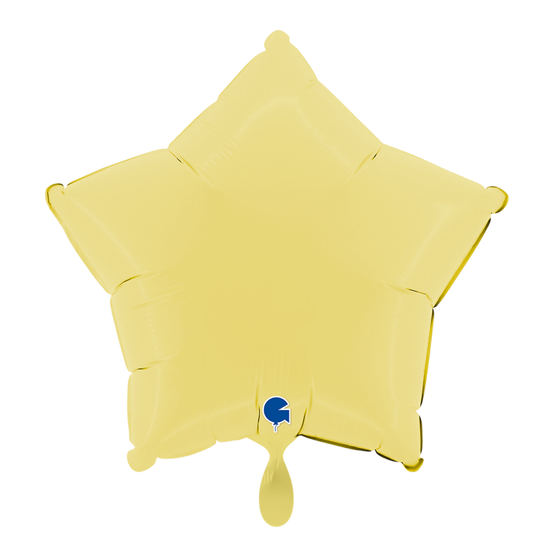 Sternballon Matte Yellow
