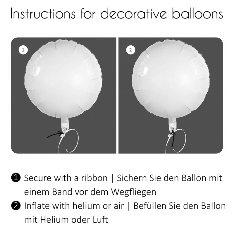 Folienballon 4D - Globe - Strobo