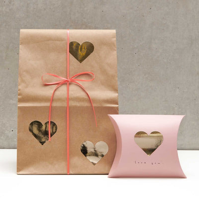 Sticker Herzen gold FSC MIX