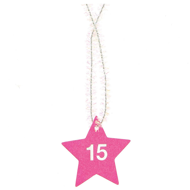 Anhänger für Adventskalender, Neon FSC MIX