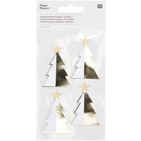 Paper Poetry Wabenpapiersticker Tannen 1 Blatt