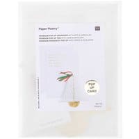 Paper Poetry Kartenset mit Pop-Up Anhänger Glocke B6