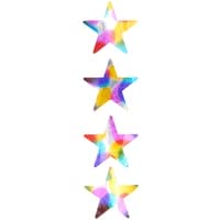 Paper Poetry Sticker Sterne Rainbow Ø 2,5cm 120 Stück auf der Rolle | Boutique Ballooons