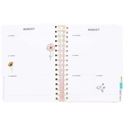 Agenda 2024 / 2025, Blumen FSC MIX | Boutique Ballooons