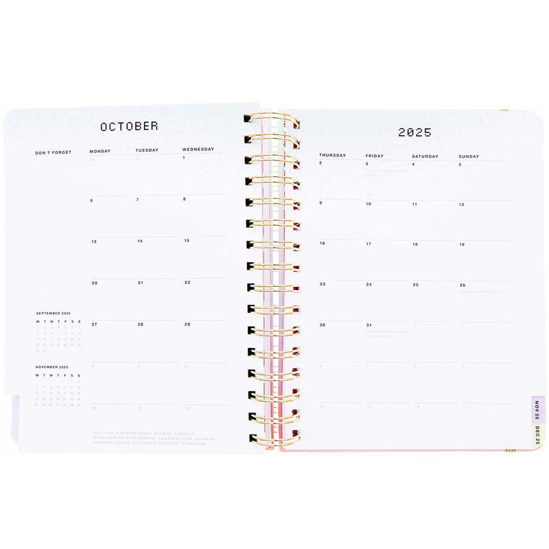 Agenda 2024 / 2025, Blumen FSC MIX | Boutique Ballooons