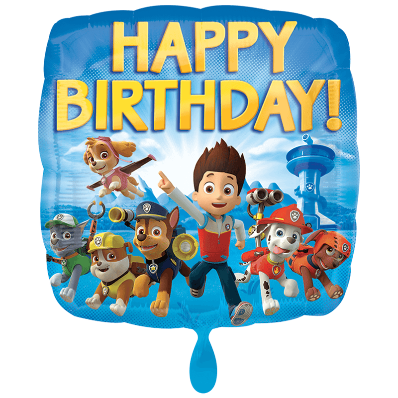 Paw Patrol Happy Birthday
