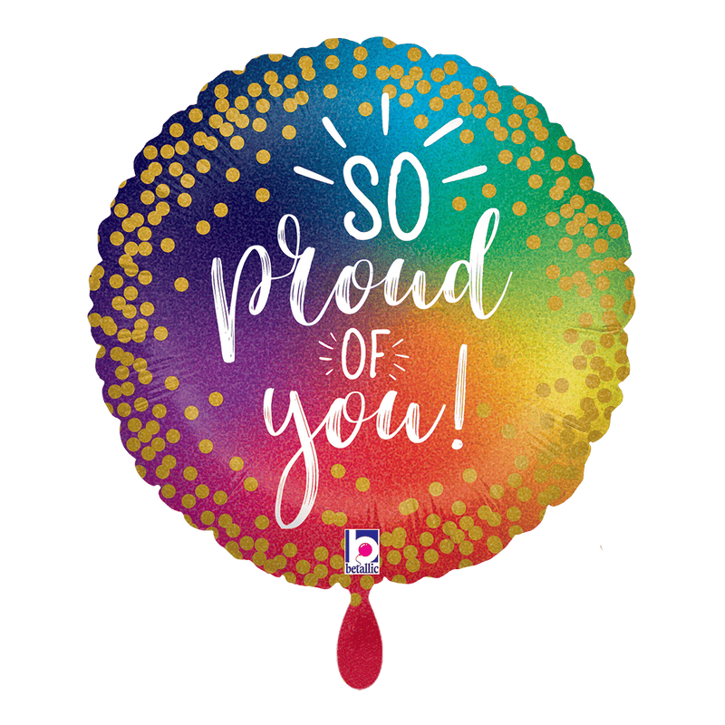 Folienballon So Proud Rainbow