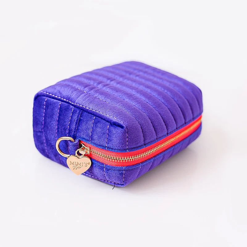 Lola Samt Tasche Violet