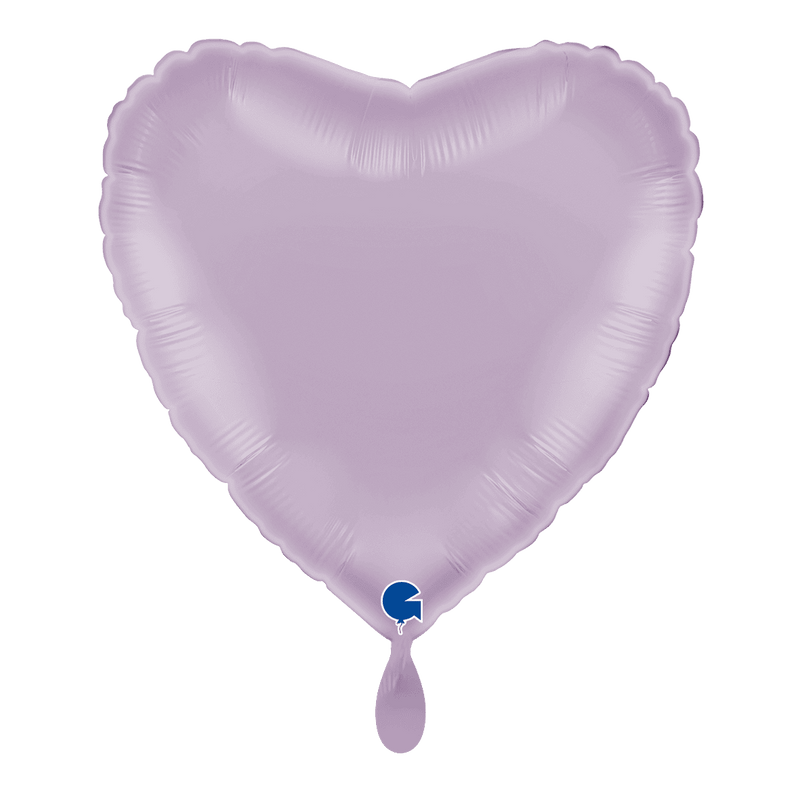 Herzballon Lila