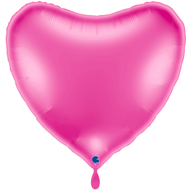 Herzballon XXL Fuxia