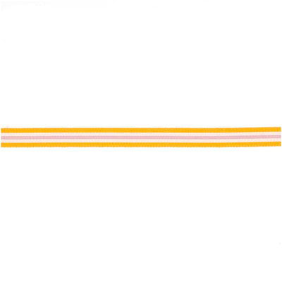 Webband Multi Streifen, Neon Orange/Weiß/Flieder, 10 mm x 3 m | Boutique Ballooons