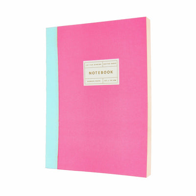 Notizbuch S, Neonpink, 80 Seiten, 100 g/m²