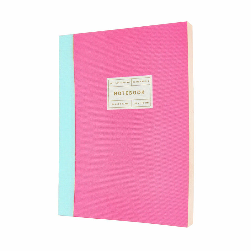 Notizbuch S, Neonpink, 80 Seiten, 100 g/m²
