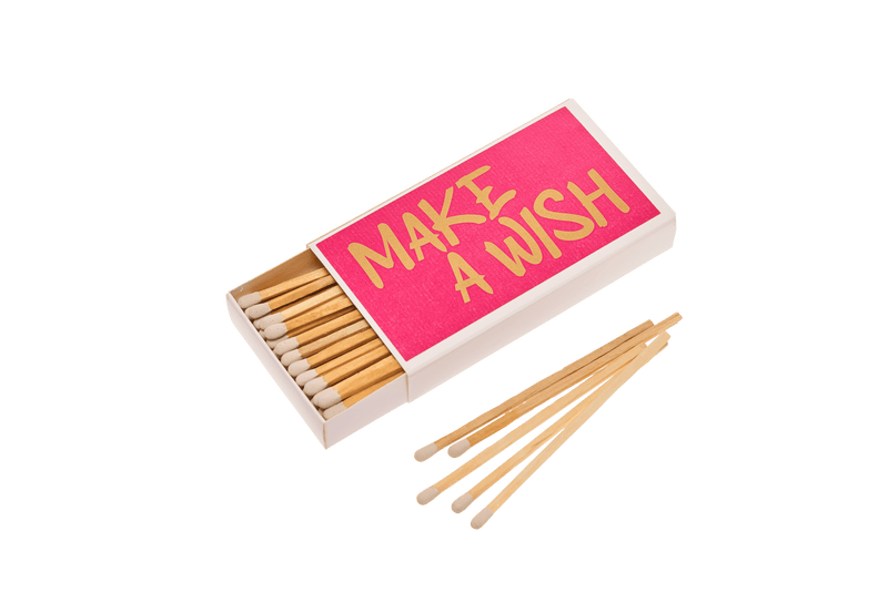 Matches Make a wish pink, Streichhölzer