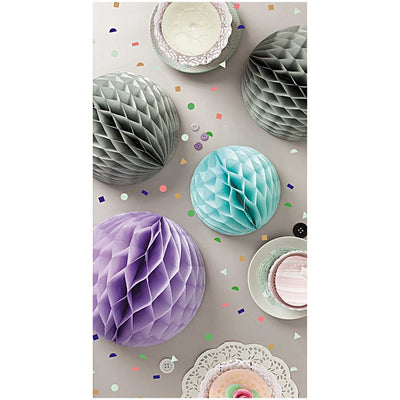 Wabenpapier Bälle Pastell 3 Stück
