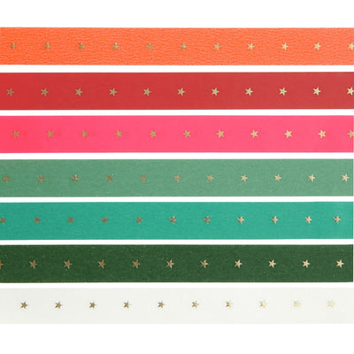 PAPER POETRY TAPE SET XXL STERNE 7-TEILIG
