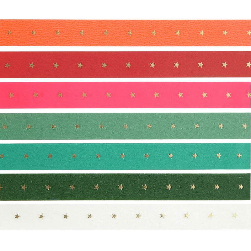 PAPER POETRY TAPE SET XXL STERNE 7-TEILIG
