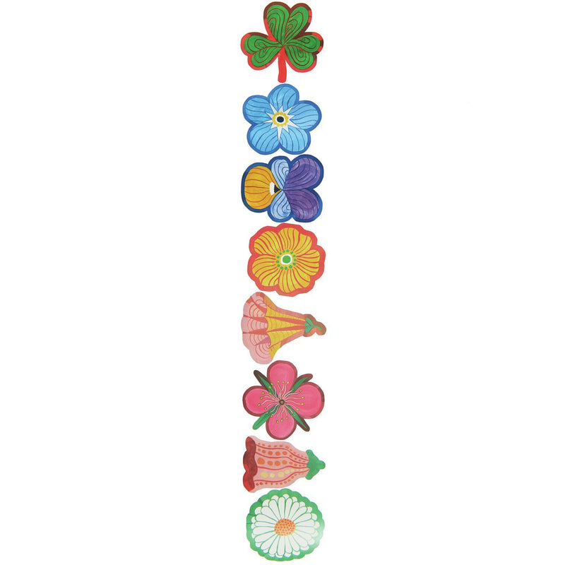 STICKER MIDSOMMAR MAGIC BLUMEN 100 STÜCK