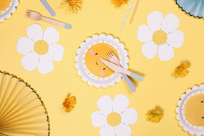 Servietten Gänseblümchen | Boutique Ballooons