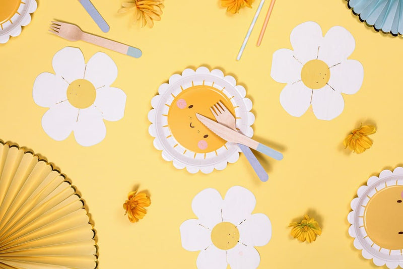 Servietten Gänseblümchen | Boutique Ballooons