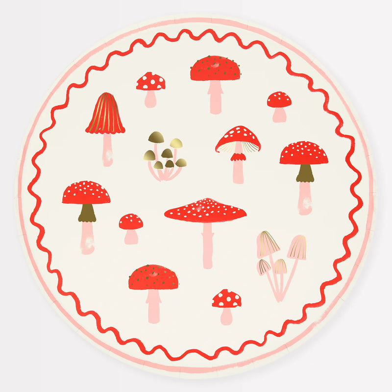Merry Pilze Dinnerteller