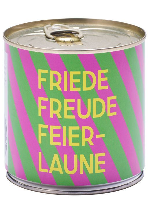 Cancake Friede Freude Feierlaune, Neon Grün/Lila, Marmor Kuchen
