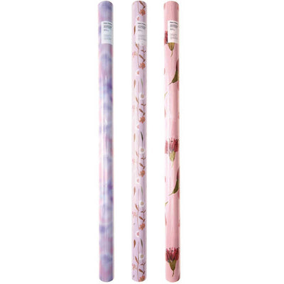 Paper Poetry Geschenkpapier Blüten rosa 70cm 2m 80g/m² | Boutique Ballooons