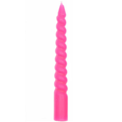 Spiralkerzen, Neon Pink | Boutique Ballooons