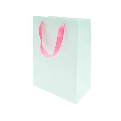 Paper Poetry Geschenktüte mint 18x26x12cm | Boutique Ballooons