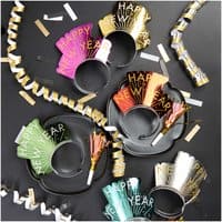 Rico Design Luftschlangen Happy New Year 3,8m
