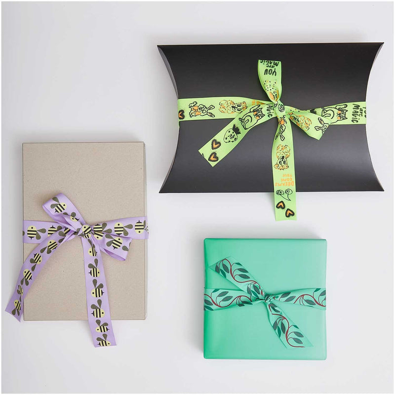 Paper Poetry Taftband Bienen 38mm 3m | Boutique Ballooons