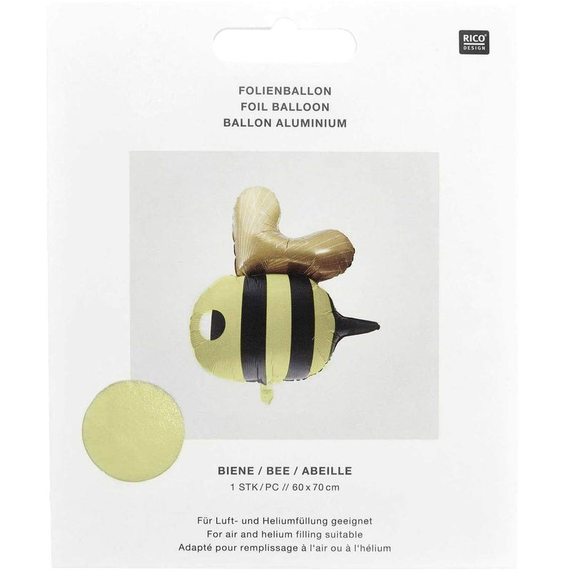 Rico Design Folienballon Biene 60x70cm | Boutique Ballooons