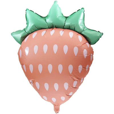 Rico Design Folienballon Erdbeere 55x65cm